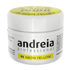 Andreia Gel lak za nohte Andreia Gel Paint 4 ml Rumena Neon