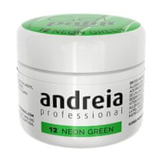 Andreia Gel lak za nohte Andreia Gel Paint 4 ml Zelena Neon