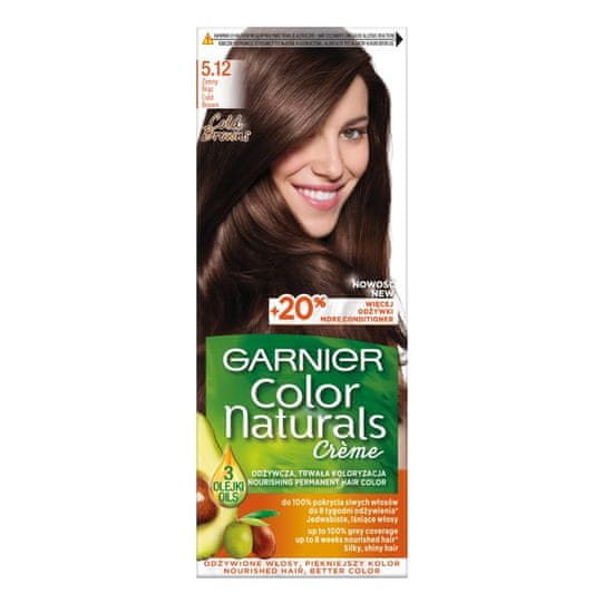 shumee Color Naturals Creme krema za barvanje las 5.12 Cold Brown