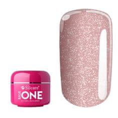 shumee Gel za gradnjo nohtov Base One Shimmer Peach 50 g