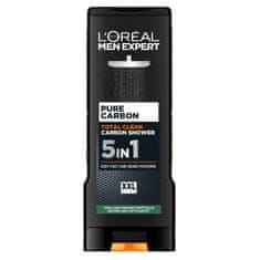 shumee Men Expert Pure Carbon Total Clean gel za tuširanje 5v1 400 ml