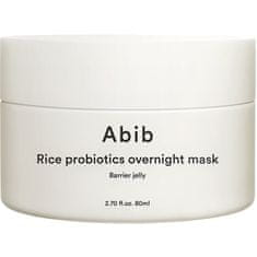 shumee Rice Probiotics Overnight Mask Barrier Jelly krepilna nočna maska za obraz 80 ml