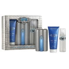 shumee Cuba Prestige Platinum set toaletna voda v spreju 90 ml + gel za prhanje 200 ml + voda po britju 100 ml