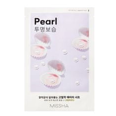 shumee Airy Fit Sheet Mask svetleča sheet maska z izvlečkom biserov Pearl 19 ml