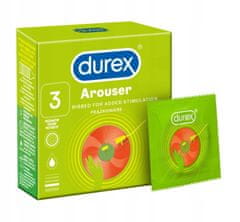 shumee Kondomi Durex Arouser 3 kom, rebrasti