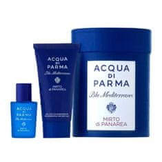 shumee Blu Mediterraneo Mirto Di Panarea miniaturni set toaletne vode 5 ml + gel za prhanje 20 ml