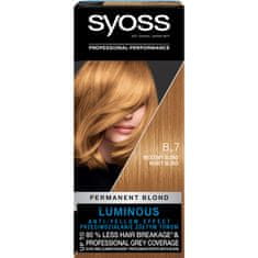 shumee Permanent Colouration permanentna barvna barva za lase 8_7 Honey Blonde