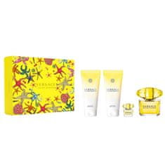 shumee Yellow Diamond set toaletna voda v spreju 90 ml + losjon za telo 100 ml + toaletna voda 5 ml + gel za prhanje 100 ml