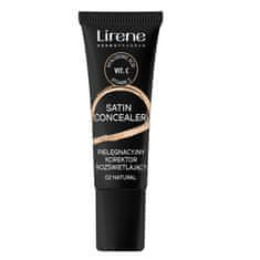 shumee Satin Concealer care posvetlitveni korektor 02 Natural 10 ml