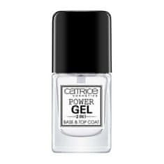 Catrice lak za nohte Power Gel 2 in 1 Base and Top Coat Catrice Power Gel In (10,5 ml) 10,5 ml