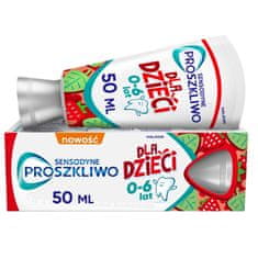 shumee Prašno lakirana zobna pasta za otroke 0-6 let 50ml