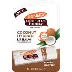 shumee Coconut Oil Formula Lip Balm SPF15 negovalni balzam za ustnice s kokosovim oljem 4 g