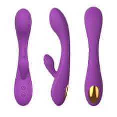 shumee Boom bunny vibrator z 9 načini vibriranja Vijoličen