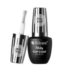 shumee Top Coat Milky No Wipe top za hibridne lake za nohte 9 ml