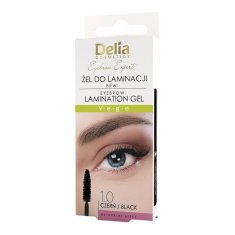 shumee Eyebrow Expert gel za laminacijo obrvi Black 4 ml