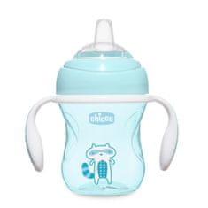 shumee Transition Cup prva vadbena skodelica z mehkim nastavkom 4m+ Boy 200ml