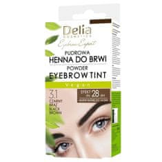 shumee Eyebrow Expert kana za obrvi v prahu 3.1 Black Brown 4 g