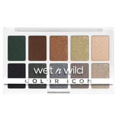 shumee Color Icon 10 Pan Palette Lights Off paleta senčil za oči 12 g