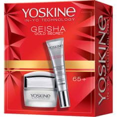 shumee Set dnevne in nočne kreme Geisha Gold Secret 65+ 50 ml + krema za oči 15 ml