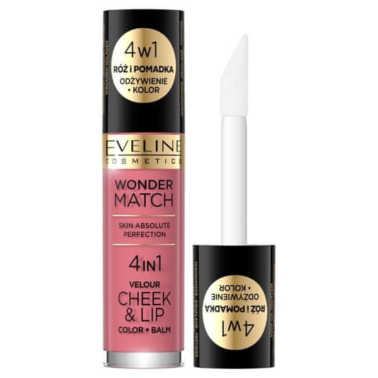 shumee Wonder Match Velour Cheek&amp;Lip rdečilo in tekoča šminka 04 4,5 ml