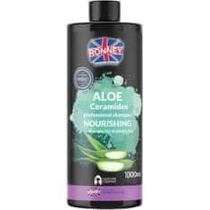 shumee Aloe Ceramides Professional Shampoo Nourishing vlažilni šampon za suhe in brez las 1000 ml