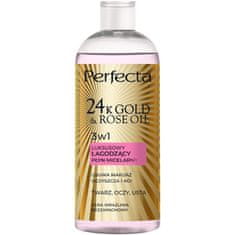 shumee 24K zlato &amp; Rose Oil luksuzni pomirjujoči micelarni fluid 400 ml