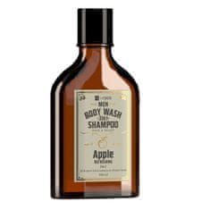 shumee Men Whisky gel za umivanje telesa in šampon za lase in brado 3v1 Apple 100 ml