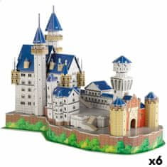 Colorbaby 3D puzzle Colorbaby New Swan Castle 95 Kosi 43,5 x 33 x 18,5 cm (6 kosov)