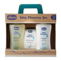 shumee Baby Moments set tekočina za kopanje 200 ml + losjon za telo 200 ml + toaletna voda 100 ml