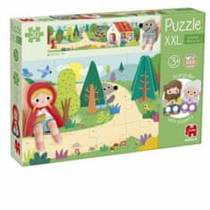 Diset Otroške puzzle Diset XXL Rdeča Kapica 30 Kosi