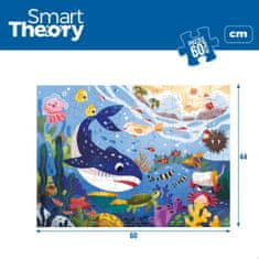 Colorbaby Otroške puzzle Colorbaby Sea Animals 60 Kosi 60 x 44 cm (6 kosov)