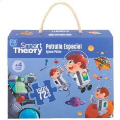 Colorbaby Sestavljanka Puzzle Colorbaby Space Patrol 72 Kosi 90 x 60 cm (6 kosov)