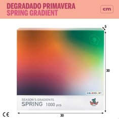 Colorbaby Sestavljanka Puzzle Colorbaby Season's Gradients Spring 68 x 50 cm (6 kosov)