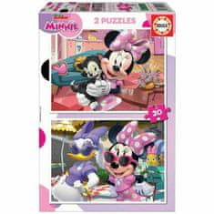 Educa Sestavljanka Puzzle Educa Minnie (2 x 20 pcs)