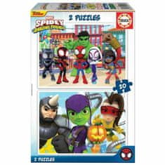 Educa Sestavljanka Puzzle Educa Spidey & His Amazing Friends (2 x 20 pcs)