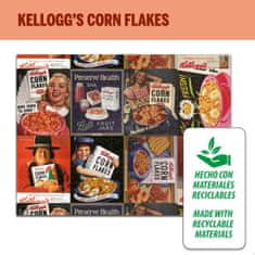 KELLOGG'S Sestavljanka Puzzle Kellogg's Corn Flakes 300 Kosi 45 x 60 cm (6 kosov)