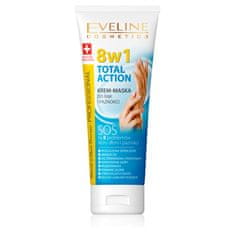 shumee Hand&amp;Nail Therapy Total Action 8v1 kremna maska za roke in nohte 75 ml