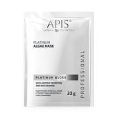 shumee Platinum Gloss platinasta alga maska z bakrovim tripeptidom in niacinamidom 20 g