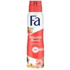 shumee Paradise Moments dezodorant v pršilu z vonjem cveta hibiskusa 150 ml