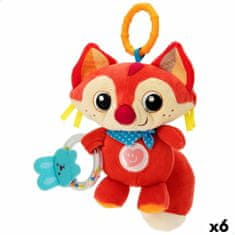 Winfun Plišasta Igrača Ropotulja Winfun Fox 13,5 x 26,5 x 7,5 cm (6 kosov)