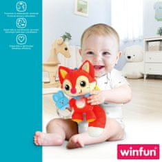 Winfun Plišasta Igrača Ropotulja Winfun Fox 13,5 x 26,5 x 7,5 cm (6 kosov)