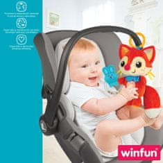 Winfun Plišasta Igrača Ropotulja Winfun Fox 13,5 x 26,5 x 7,5 cm (6 kosov)