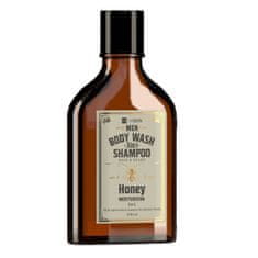 shumee Men Whisky gel za umivanje telesa in šampon za lase in brado 3v1 Honey 100 ml