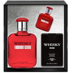 shumee Whisky Red set toaletna voda v spreju 100 ml + toaletna voda v spreju 10 ml + toaletna voda v pršilu 20 ml