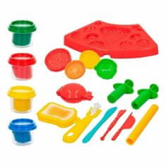 Playgo Komplet plastelina Colorbaby Burger & Sandwich Pisana (19 Kosi)