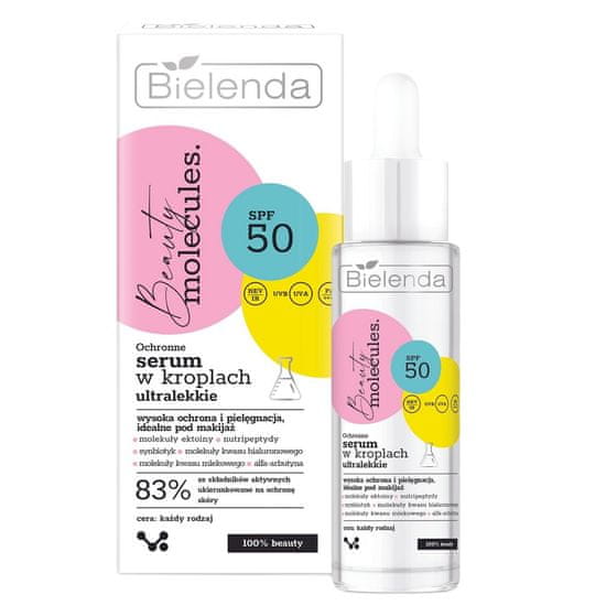 shumee Beauty Molecules zaščitni ultralahki serum v kapljicah SPF50 30 ml