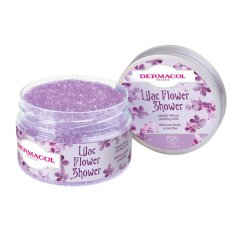 shumee Flower Shower Body Peeling Lilac piling za telo 200 g