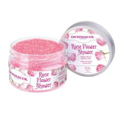 shumee Flower Shower Body Peeling Rose piling za telo 200 g