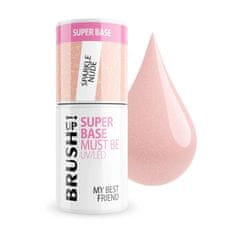 shumee Super Base Sparkle Nude hibridna podlaga za nohte 5 g