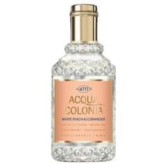 shumee Acqua Colonia bela breskev &amp; Koriander kolonjska voda v pršilu 50 ml